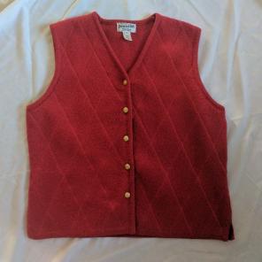 Vintage Pendleton wool vest