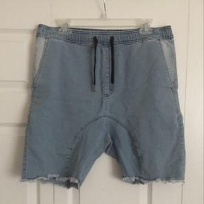 Zanerobe Jogger Light Wash Denim Shorts