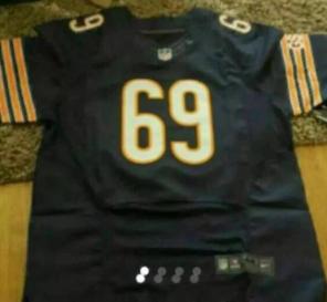 Chicago Bears New Jersey Size Large
