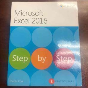 Microsoft Excel 2016 Step by Step