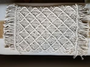 Set of 2 macrame placemats