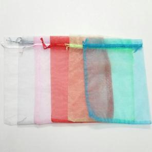 Mix Color Drawstring Organza Bag 9"x6.5"
