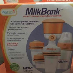 MilkBank vacuum storage system