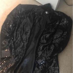 Calvin Klein Sequins Blazer