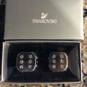 SWAROVSKI DICE WITH CRYSTALS