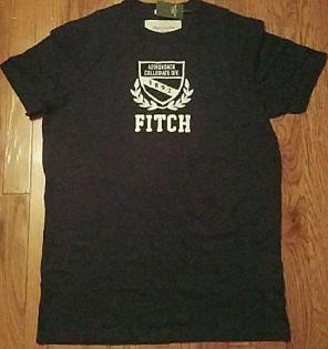 (NWT) Navy Abrercrombie & Fitch Shirt