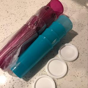 Tupperware Cups