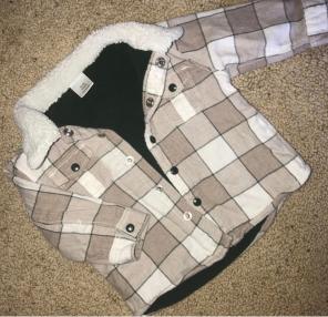 Fleece & Flannel Baby Jacket