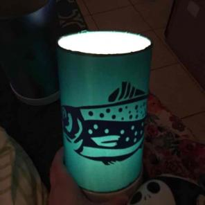 Fish lamp