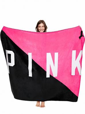 V.S. Pink Sherpa Blanquet