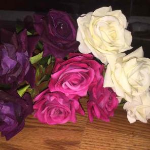 HIGH QUALITY Material Rose Flowers Lot