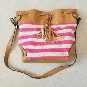 Pink and White Apt. 9 Purse