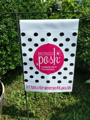 Personalized Perfectly Posh Flag