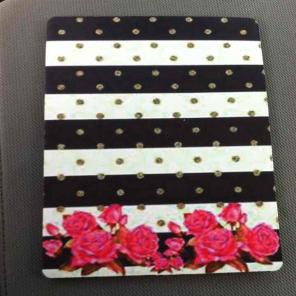 Black & White Stripes/mouse pad