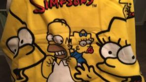 Simpsons Lap Blanket