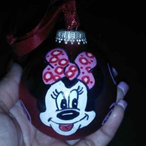 Mini mouse Christmas ball