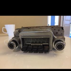 Ancient Ford Car Radio