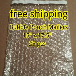 25 NEW bag 15"x17.5" Bubble Pouch Mailer