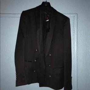 Balmainxxxx H&M Black Blazer