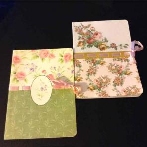 Pink floral journal bundle new