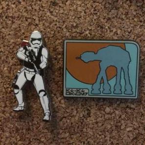 Disney pin storm trooper