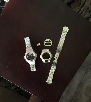 Iced Out G shock Set