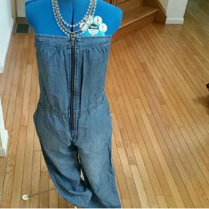 Armani Exchange Denim Jumpsuit