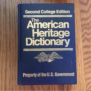 The American heritage dictionary