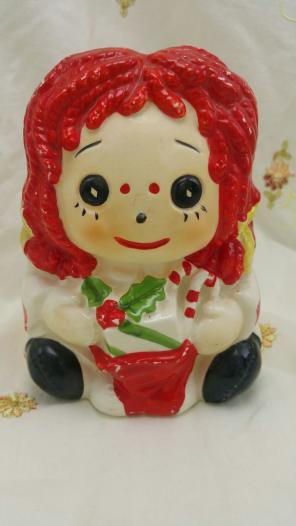 Vintage Inarco Raggedy Ann planter