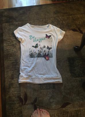 Justice Butterfly Shirt