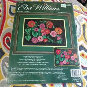 Garden Zinnias Needle is a Point Kit