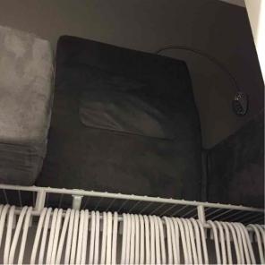 Massager/back rest seat with light