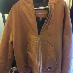 Craftsman brown/tan workers coat