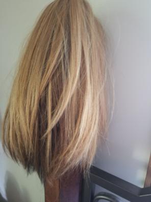 Soft synthetic wig