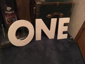ONE Lettering.