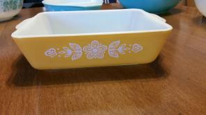 Pyrex butterfly gold 503