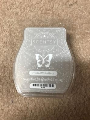 Frosted White Birch Scentsy Bar