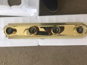 Vanity Bathroom Fixure Bar 24" Golden