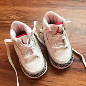 Baby Air Jordan Retro White 3.5