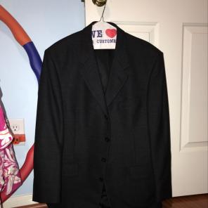 Men's Kenneth Cole Long Blazer/ Coat