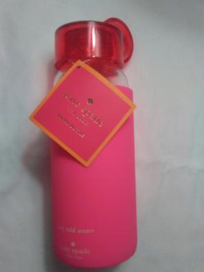 Kate Spade Glass Water Bottle