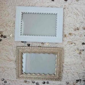 2 Moroccan picture frames.