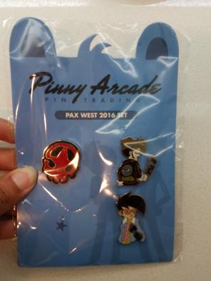 Random Pinny Arcade PAX pins