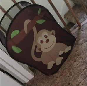 Monkey Laundry Hamper