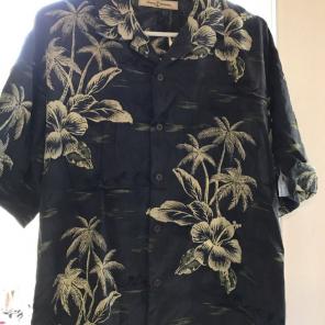 Tommy Bahamas Hawaiian Shirt Men's M