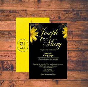 100 custom wedding invitation