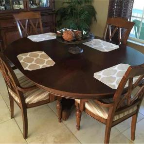 Wooden Table W/ Chairs