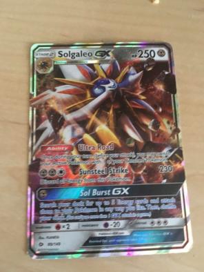 Solgaleo Gx Pokémon Card