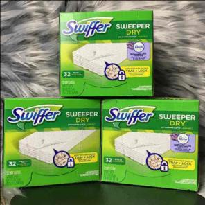 Swiffer sweeper dust cleaning cloths
