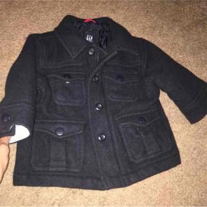 Gap peacoat 12-18 months